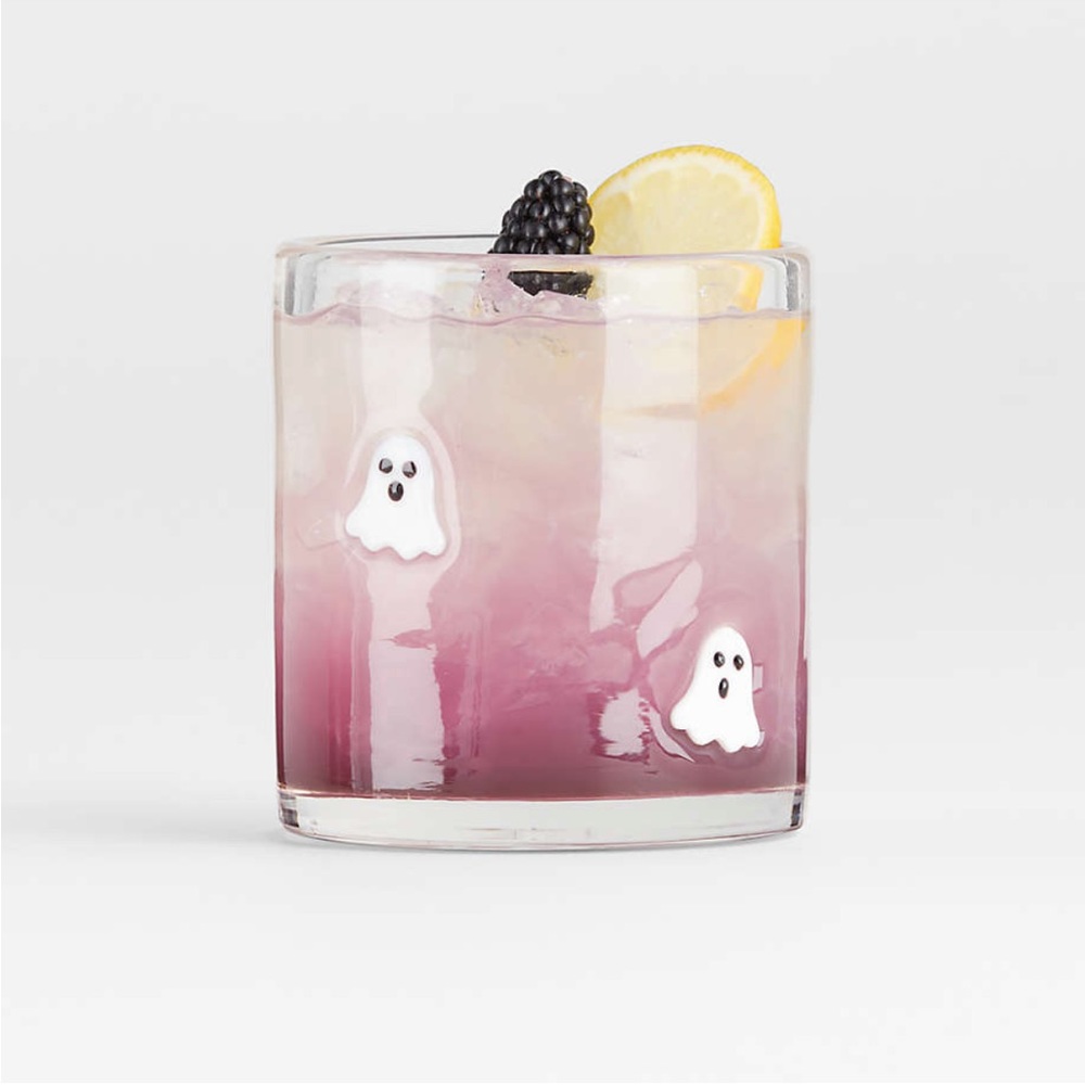 Crate&Barrel Double Old Fashioned Ghost Glass